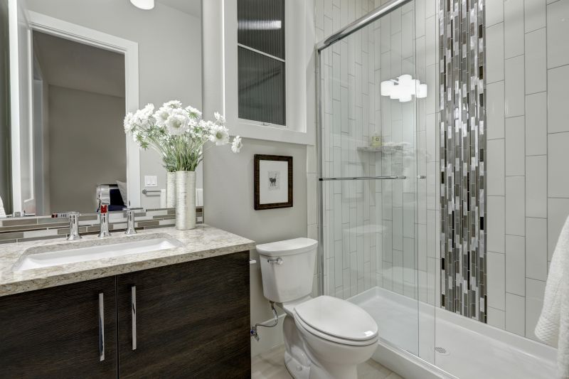 Contemporary Shower Space